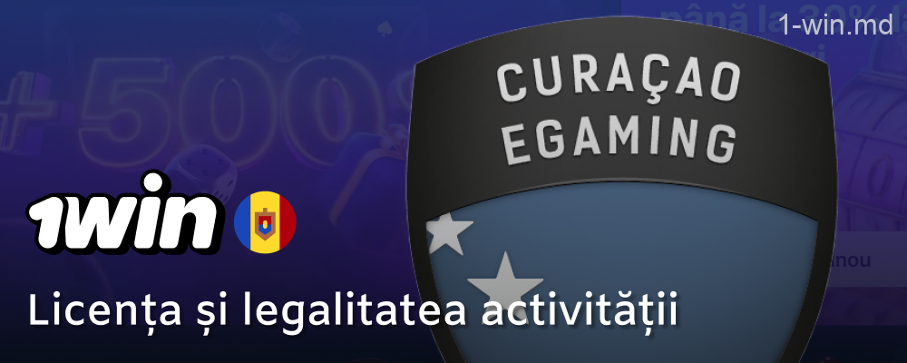 Legalitatea operațiunilor 1win
