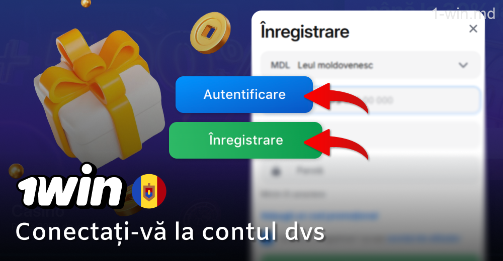 Conectați-vă la contul dvs. 1win