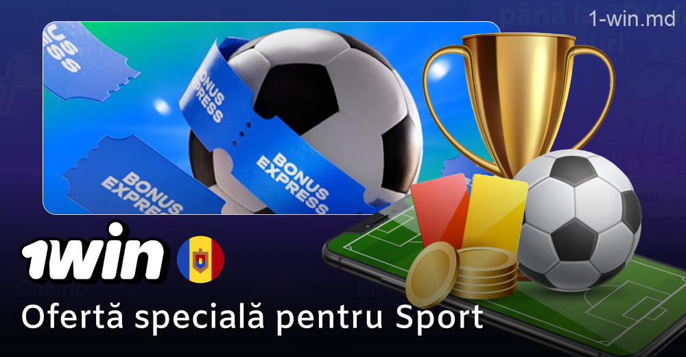 Promoții la pariuri sportive la 1win în Moldova