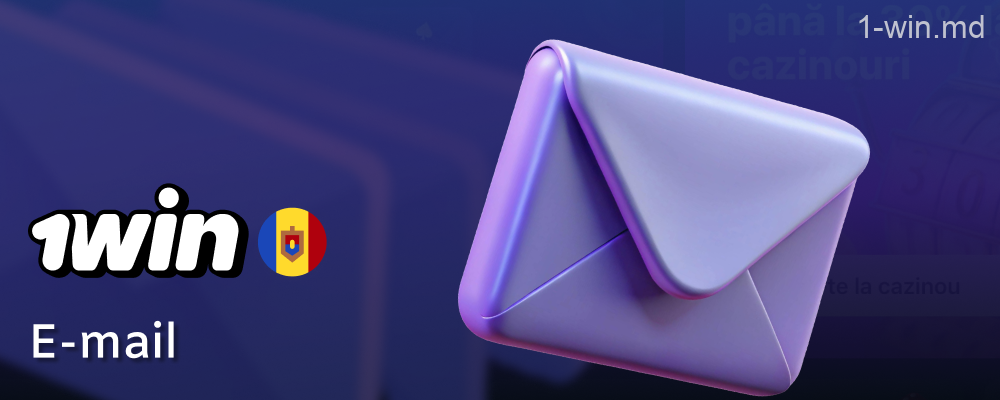Suport prin e-mail pentru jucătorii Moldovan 1win