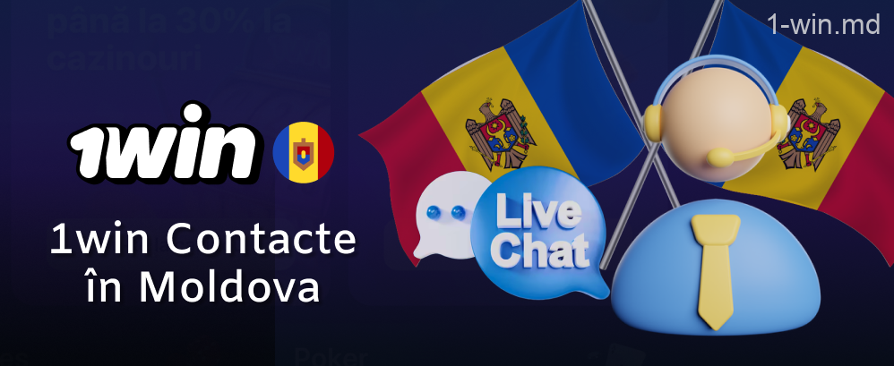Serviciul de suport tehnic dedicat și asistență live pentru utilizatorii moldoveni pe site-ul 1Win