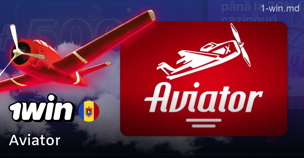 Aviator joc de urgență la 1win Moldova