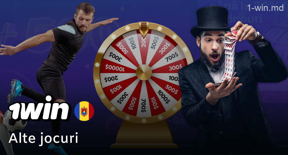 Alte jocuri pe 1win pentru jucătorii moldoveni