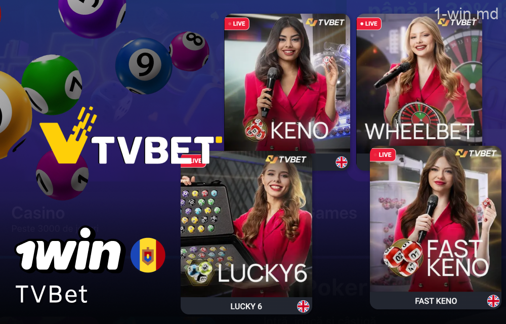 Colecții de jocuri live pe 1win pentru jucătorii moldoveni