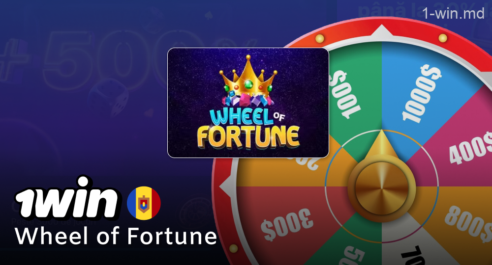 Wheel of Fortune pentru jucătorii moldoveni la 1win