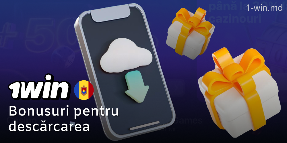 Bonusuri pentru jucători pentru instalarea aplicației 1win în Moldova