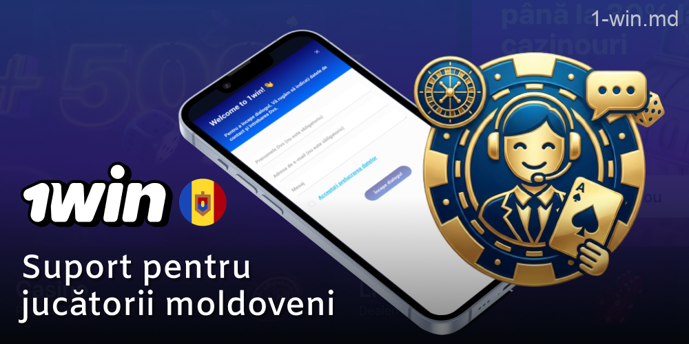 Asistență pentru jucători în aplicația 1win
