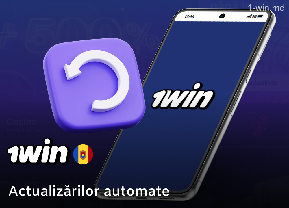 Actualizarea automată a aplicației mobile 1win
