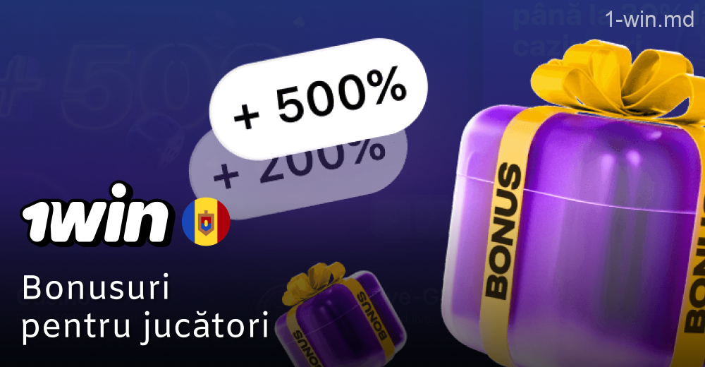 Bonusuri pentru jucătorii 1win din Moldova