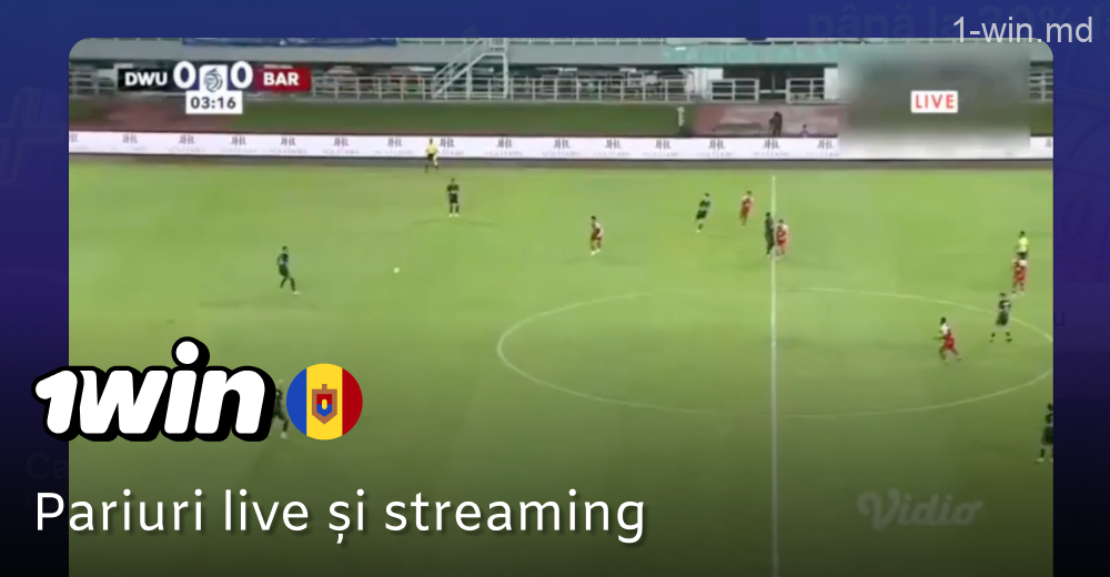 Pariuri live la 1win în Moldova
